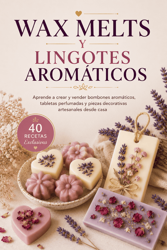 Wax Melts y lingotes aromaticos