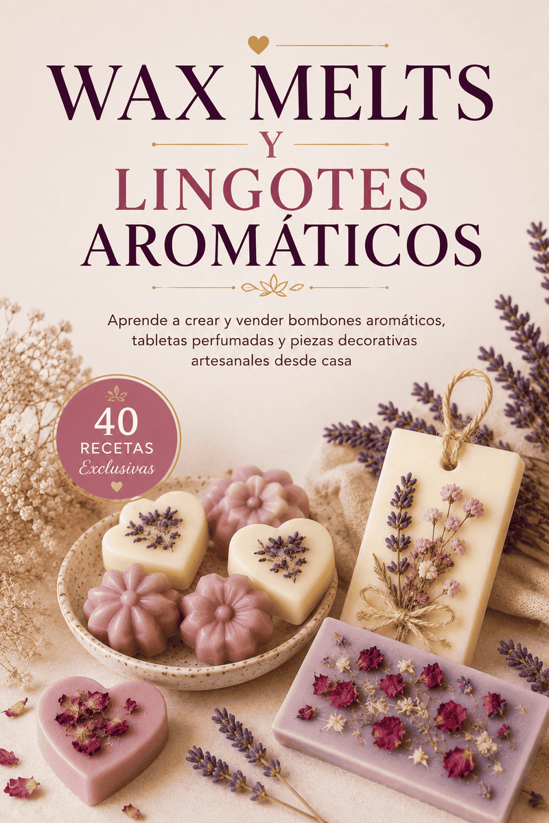Emprende con Wax Melts y Lingotes Aromáticos