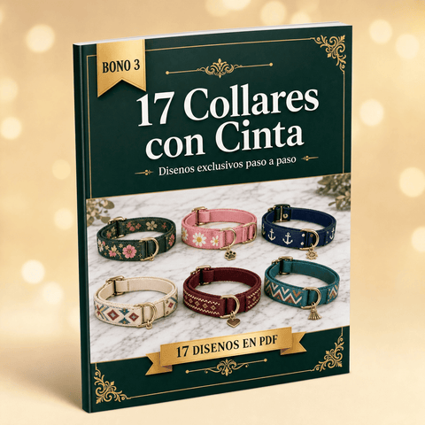 17 Diseños de Collares con Cinta